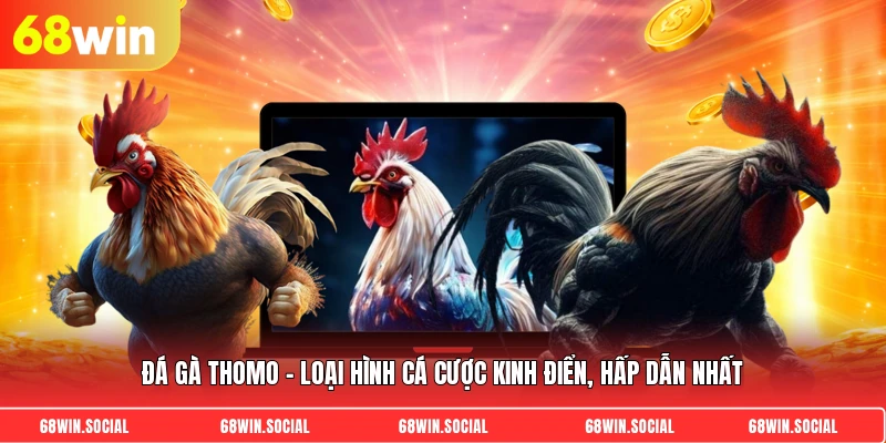 Đá gà thomo - Loại hình cá cược kinh điển, hấp dẫn nhất